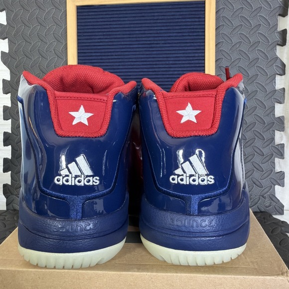 Adidas SM Pro Model 2G Team USA Olympic Basketball Shoes Mens Size 14 (JH9204) main image 4